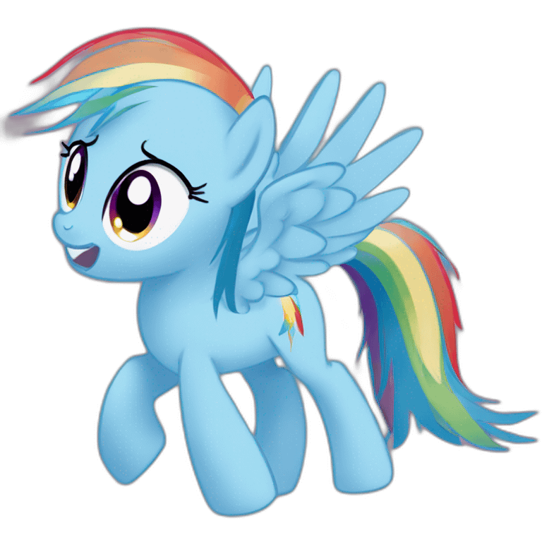 Rainbow dash mlp emoji