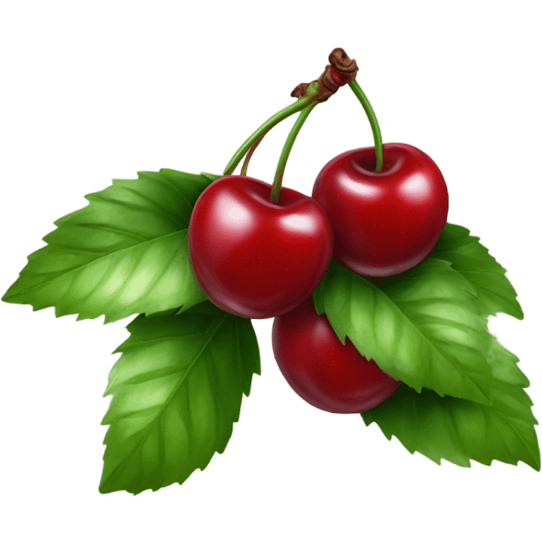 Cherries emoji