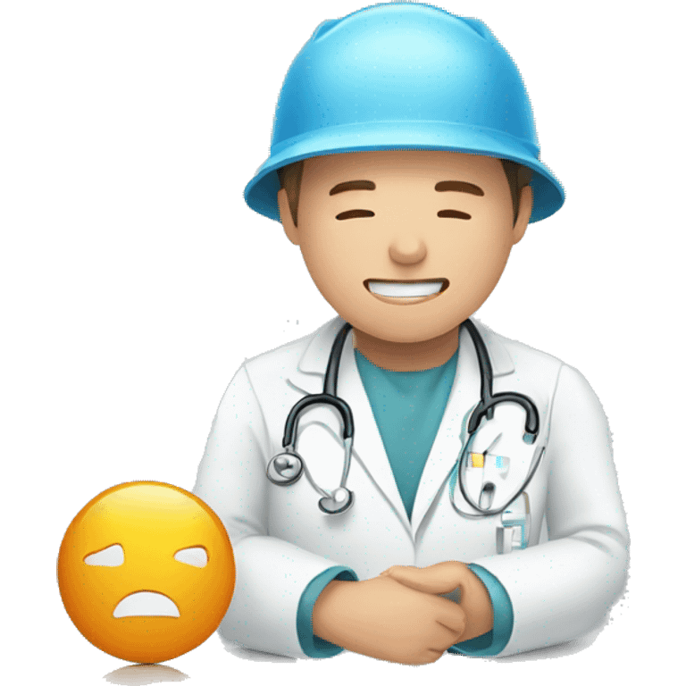 medical leave work accident emoji