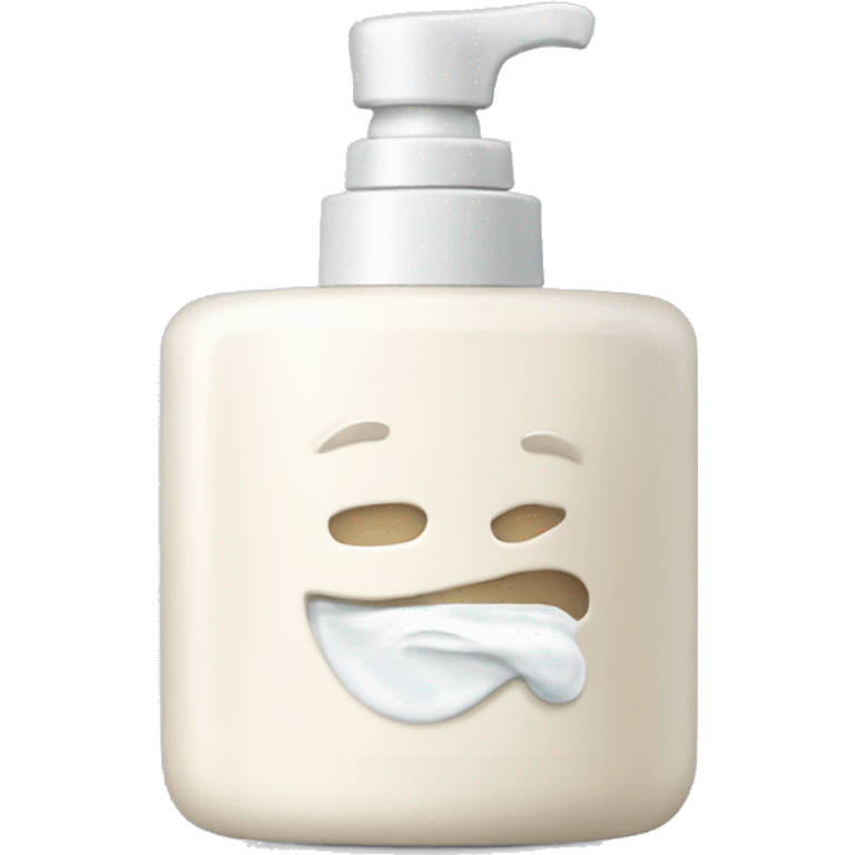 depilatory cream bottle emoji