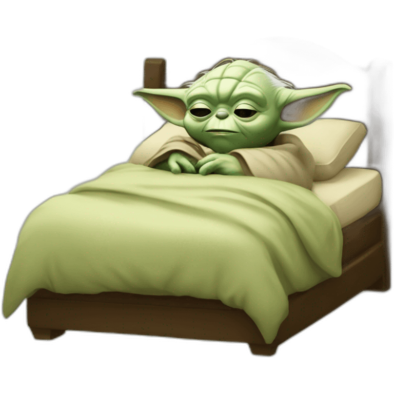 Yoda dormir emoji