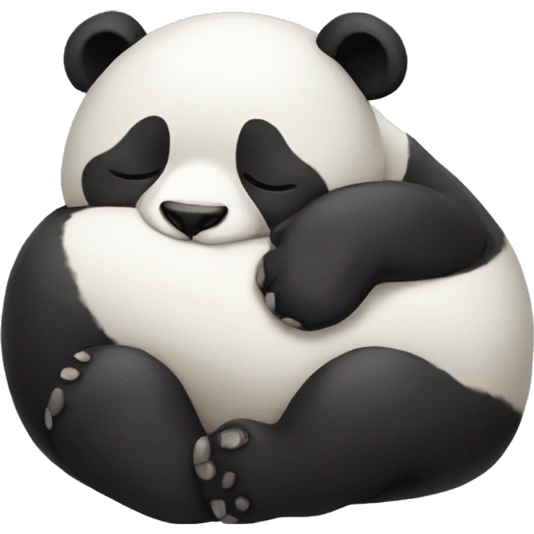 Sleeping panda emoji