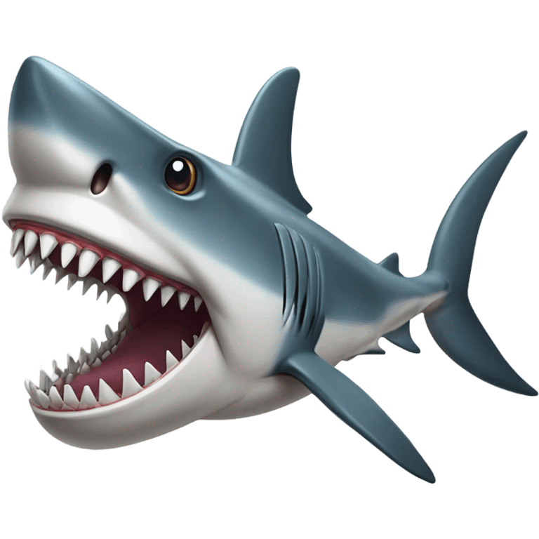 shark with brackets emoji