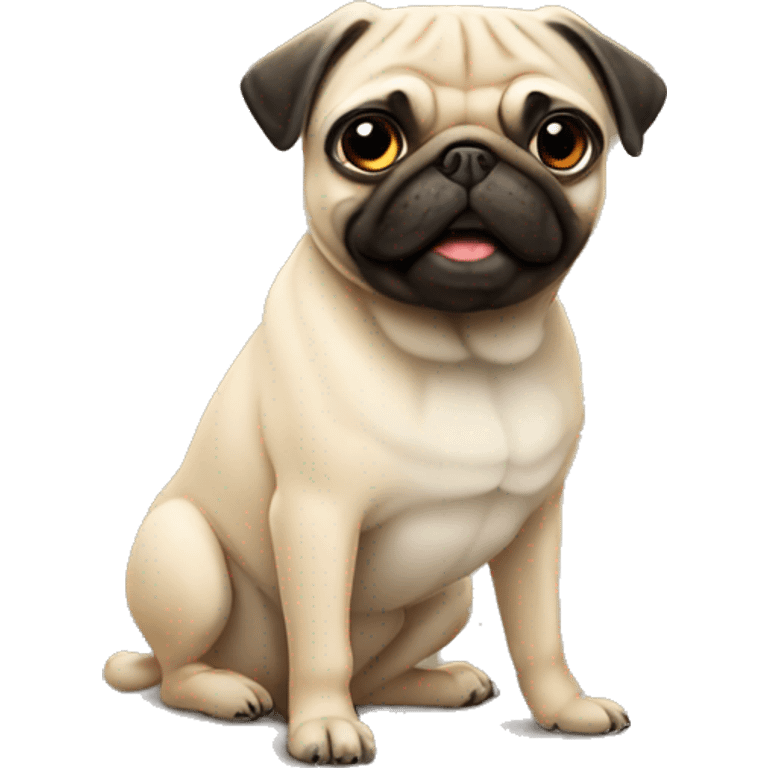 Pug emoji