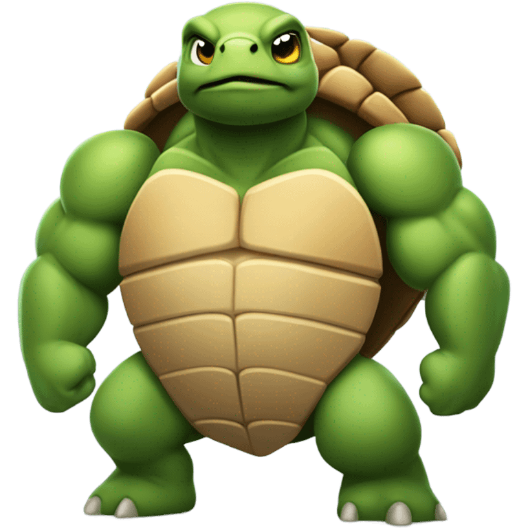 Muscle turtle emoji