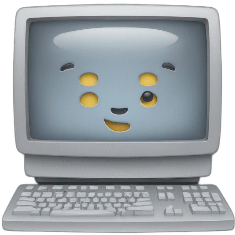 Coding computer emoji