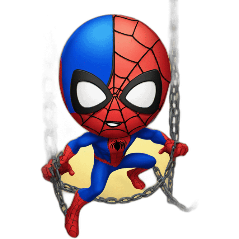 spiderman with chains emoji