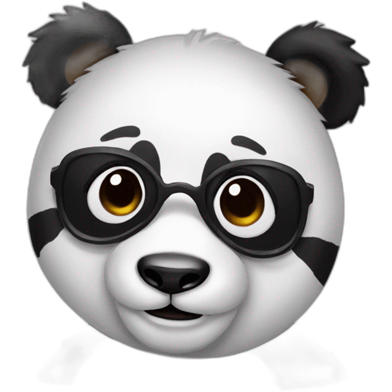 Panda artist emoji