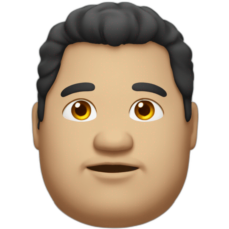 obese-long-black-hair-man emoji