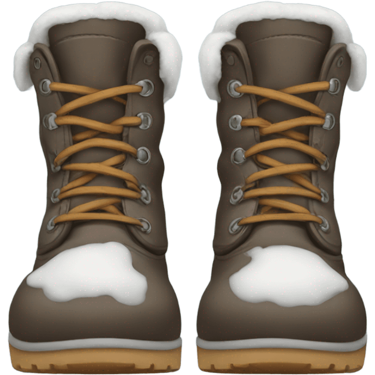 Winter boots emoji