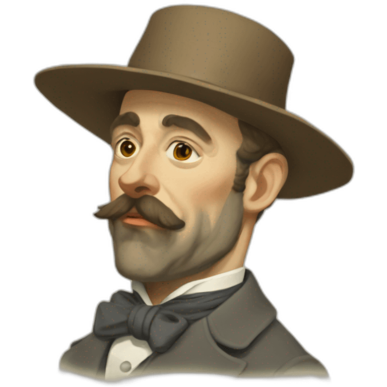 Toulouse-Lautrec emoji