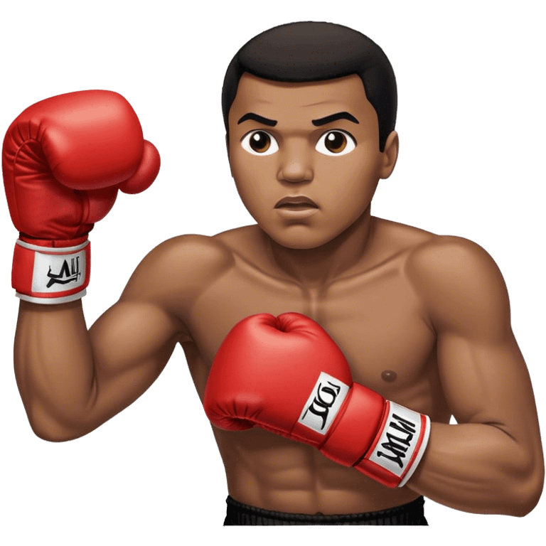 Muhammad ali boxing  emoji