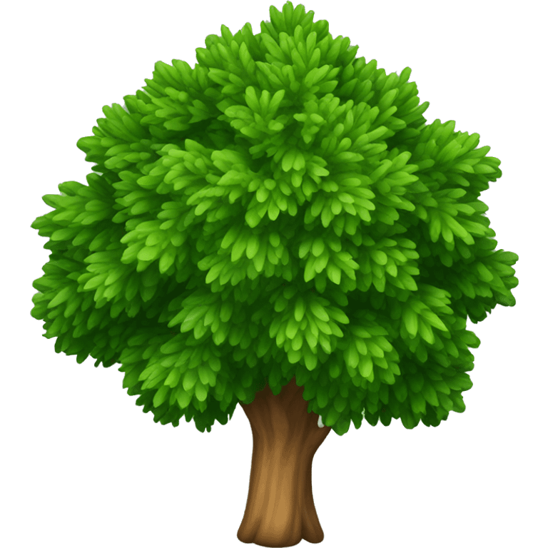 thuja bush emoji