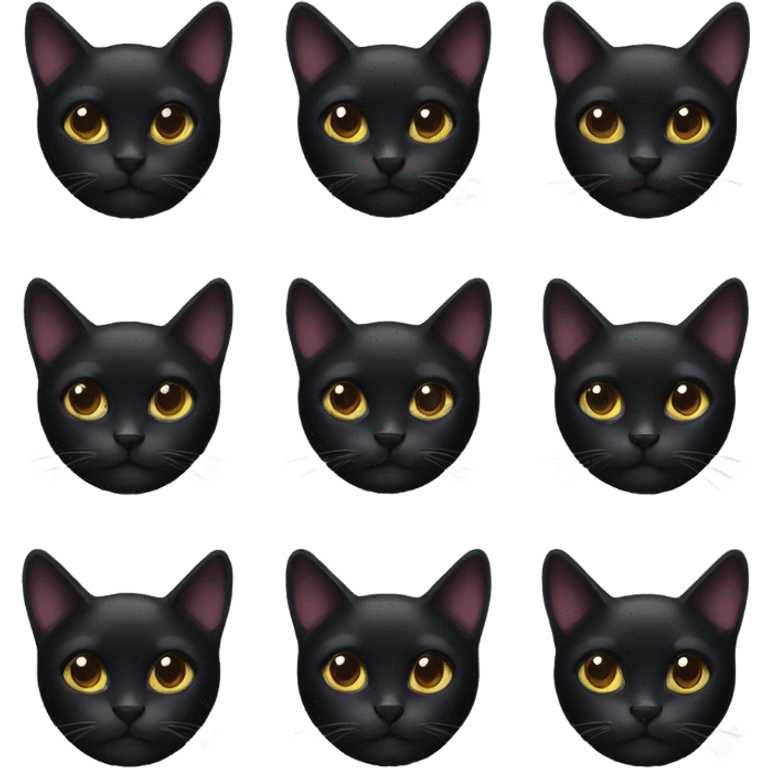 Black cat emoji