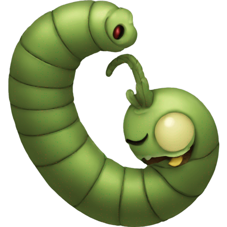 worm emoji