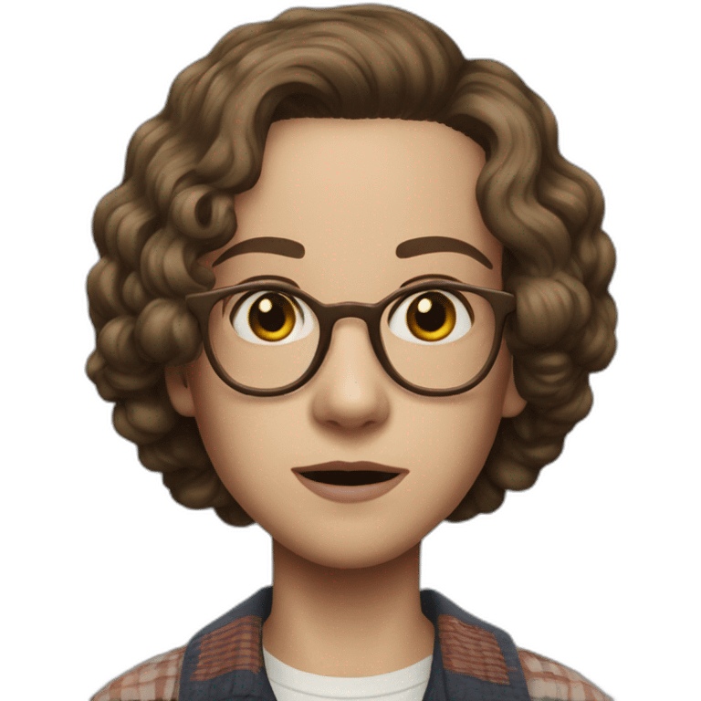 Millie bob brown, stranger things emoji