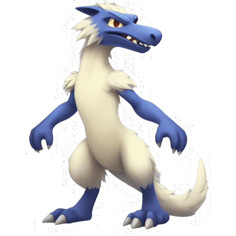 Lombax-Sergal-Vernid-Fakemon full body emoji