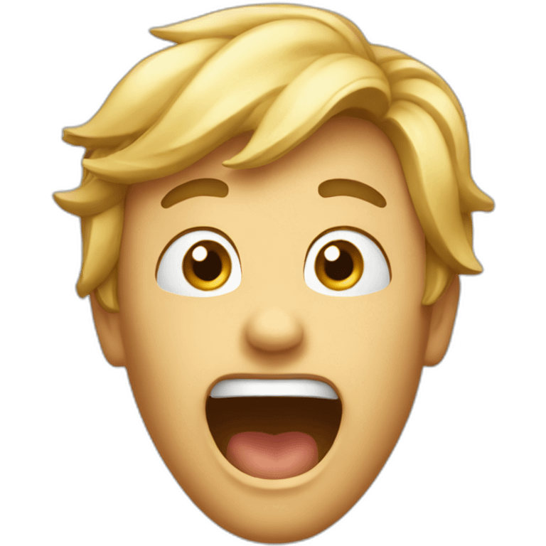 Astonished and joyful emoji