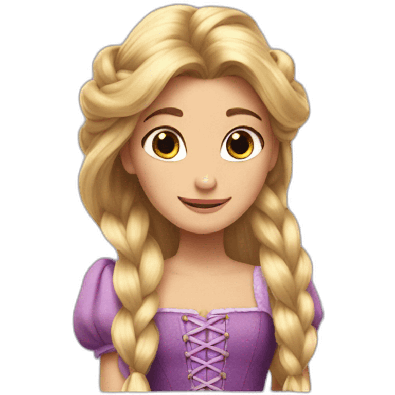 rapunzel emoji