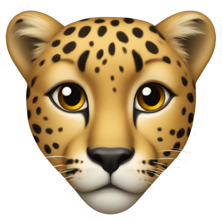 Cheetah heart  emoji