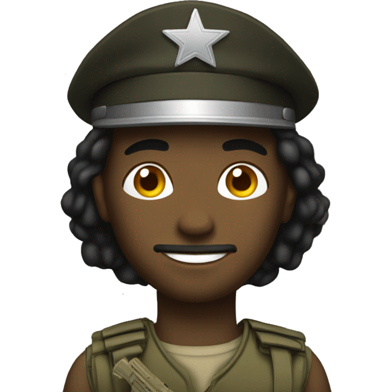 black soldier emoji