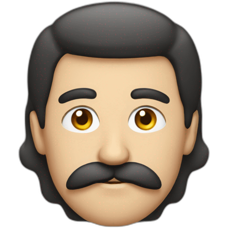 Turkish guy with mustache with fes emoji