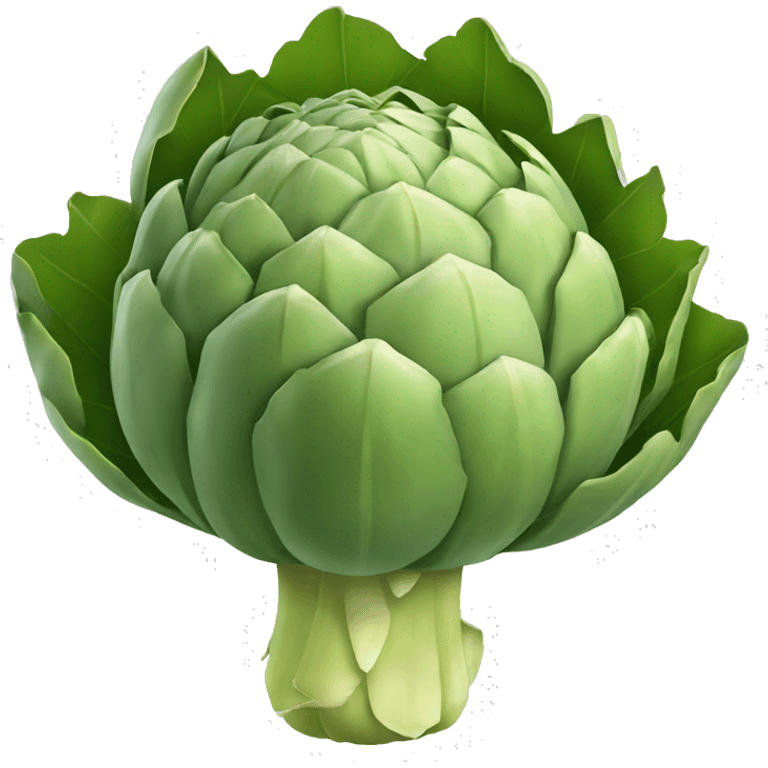 Artichoke vegetable emoji