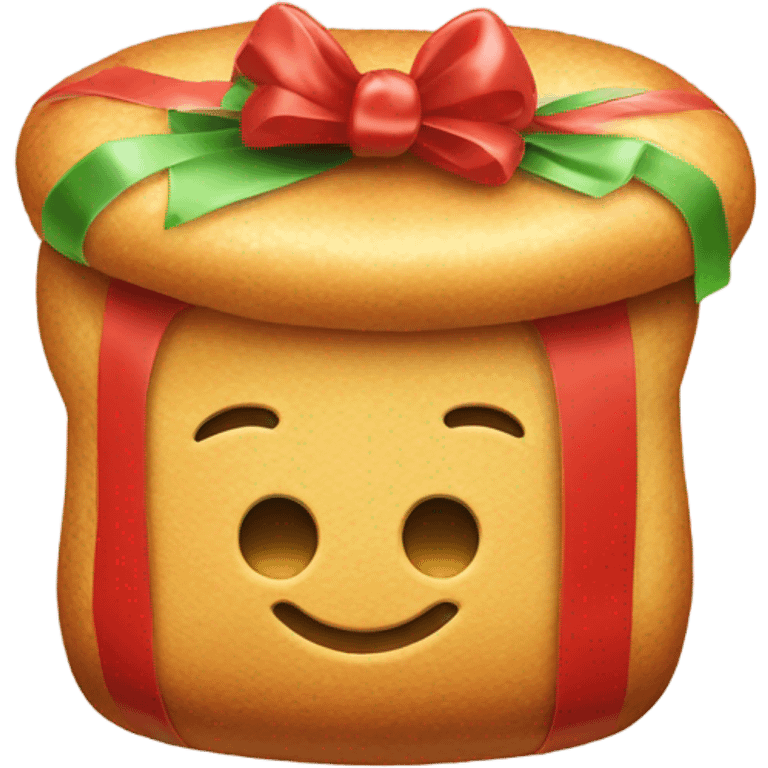 Food with bow on it emoji