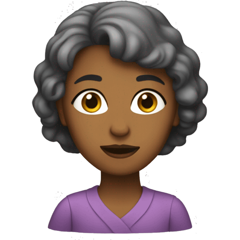 Donna pensierosa  emoji