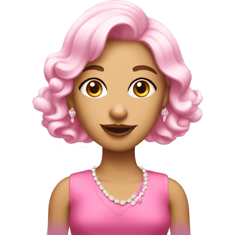 Pink coquette emoji