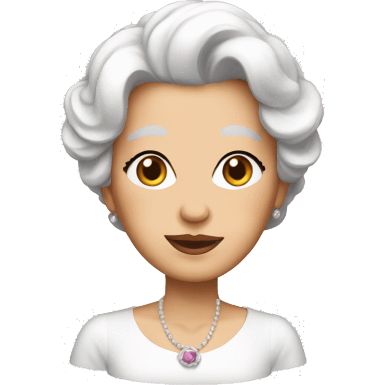 dame blanche  emoji