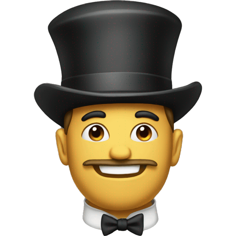 tophat emoji