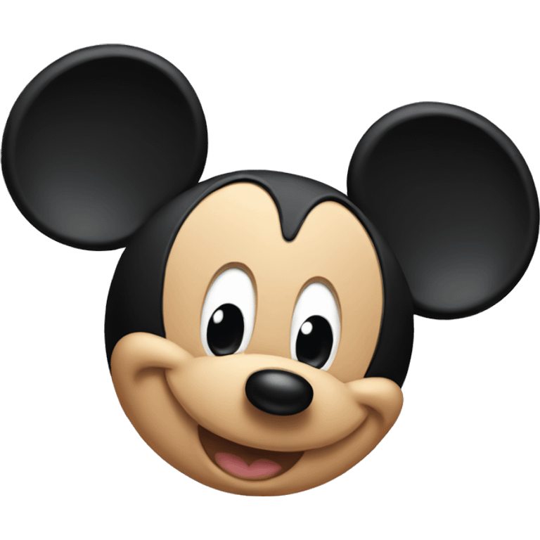 Micky mouse emoji