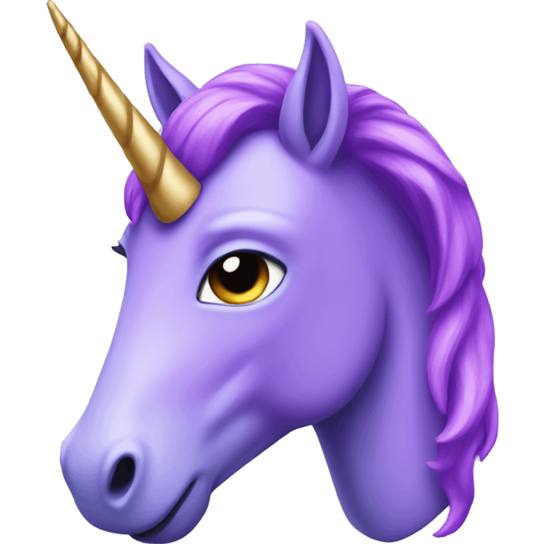 purple Unicorn emoji