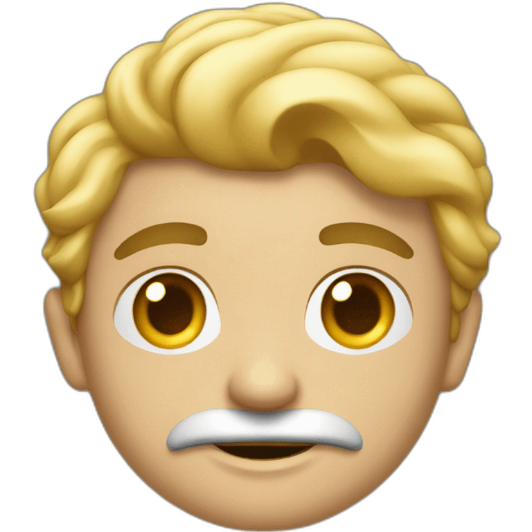 hombre millonario con vida de lujo emoji