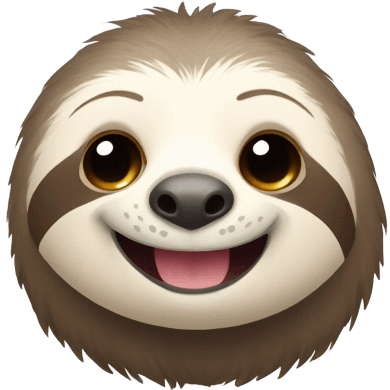 smile sloth emoji