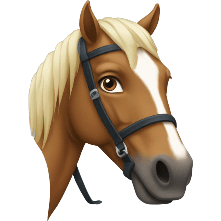 Cavallo con sopra persona emoji