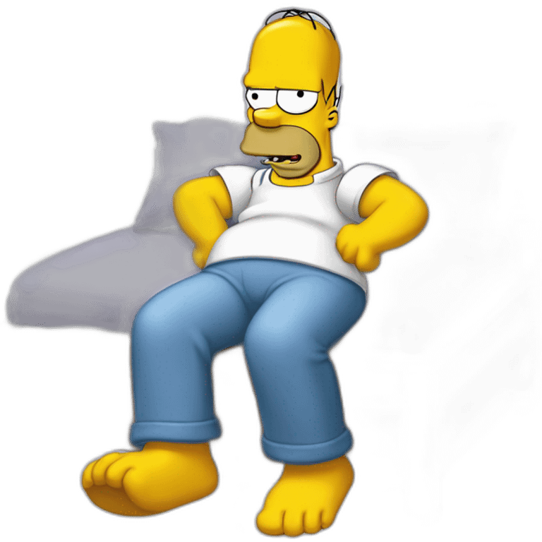 Homer-simpson-slepp emoji