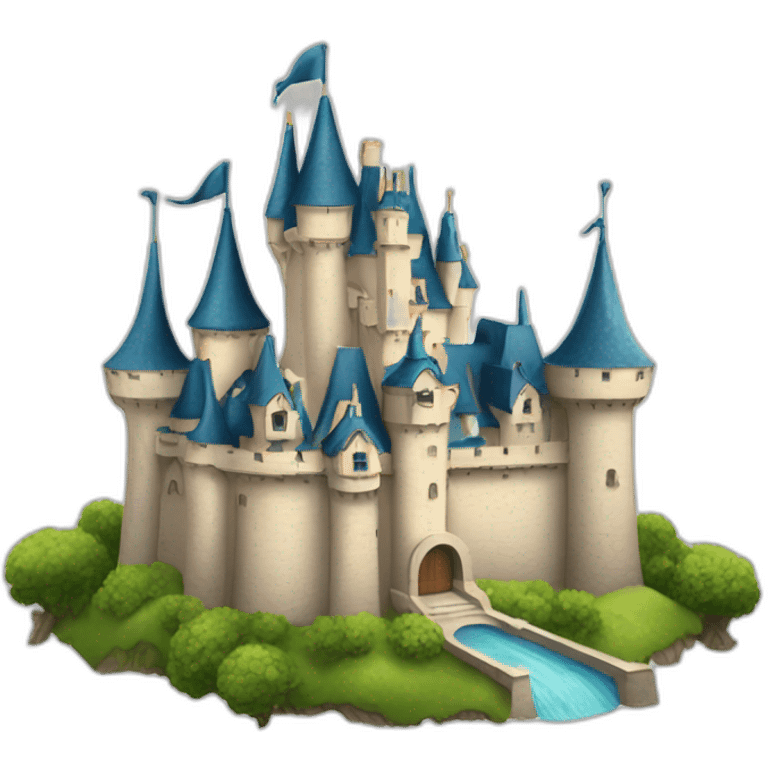 Château de Disney emoji