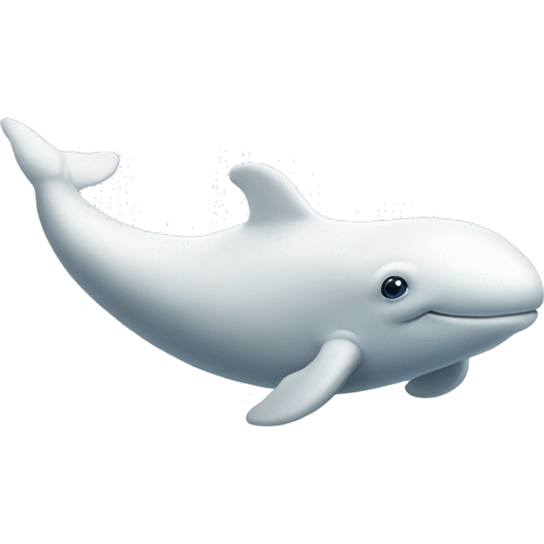 Beluga whale emoji