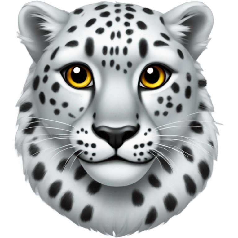 snow leopard emoji