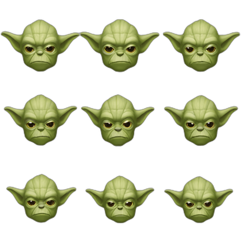 Yoda Thug emoji