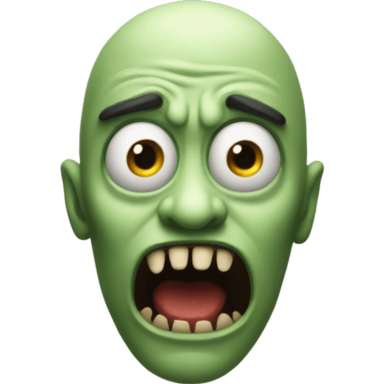 Horrifying monster emoji