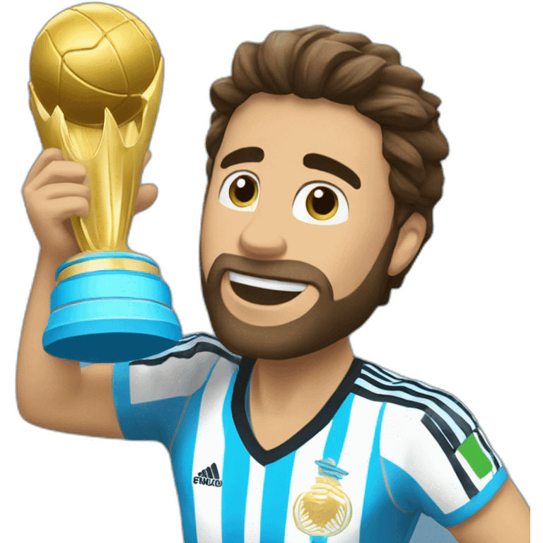 argentina champeon of the world emoji