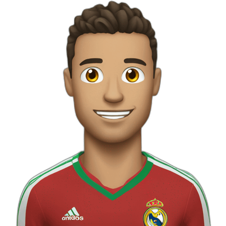 Ronaldo qui fait caca emoji