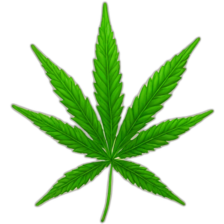 Cannabis leaf emoji