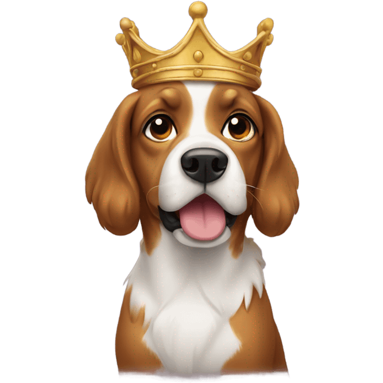 King caviler dog emoji