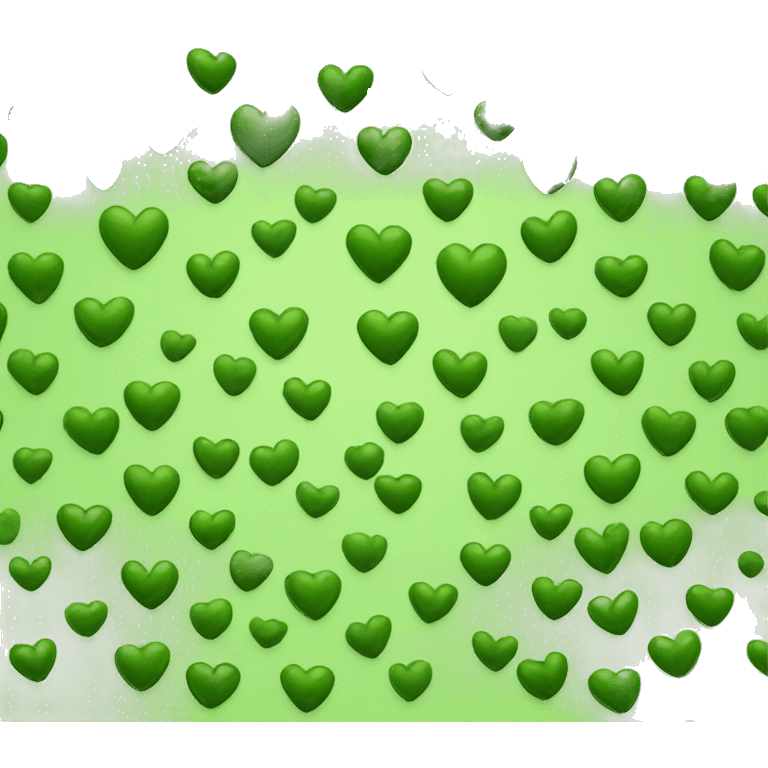 matcha green heart emoji