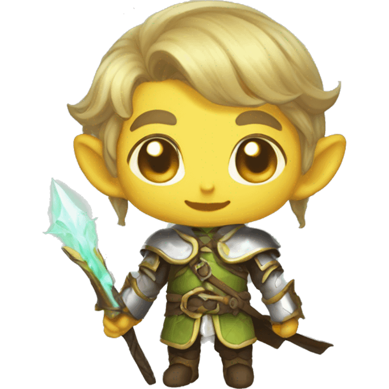 rpg elf cleric healing emoji