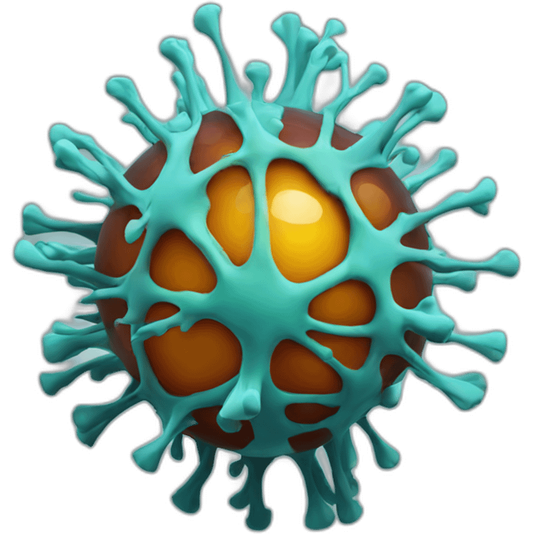 Corona virus emoji